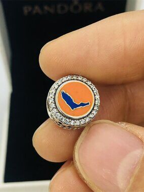 ✨🔥Pandora Florida Exclusive State Gators Dangle Charm